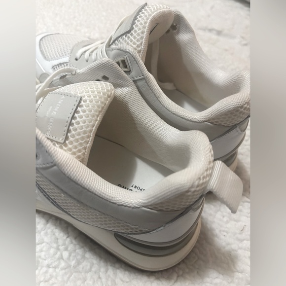 Anine Bing Dina Sneakers Women’s Size 8 US/38 EU White Beige -Gorgeous Condition - Picture 15 of 16